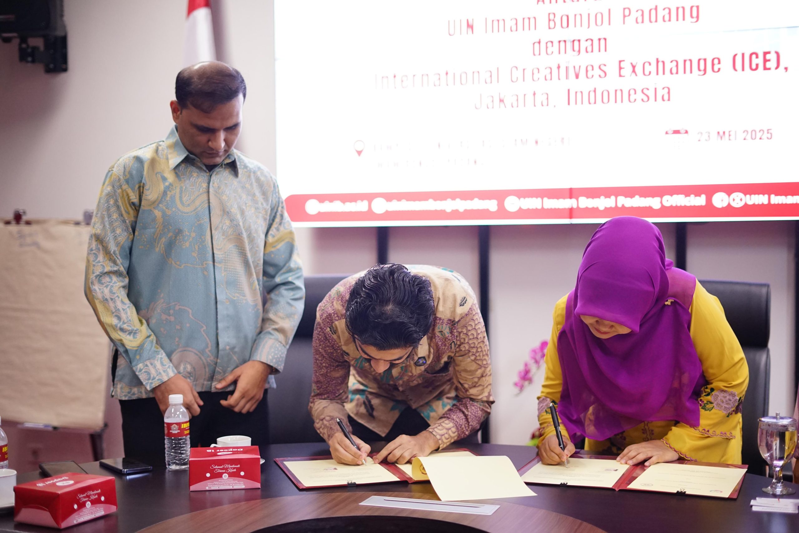 UIN Imam Bonjol Padang Inks Strategic MoU with International Creatives Exchange (ICE)